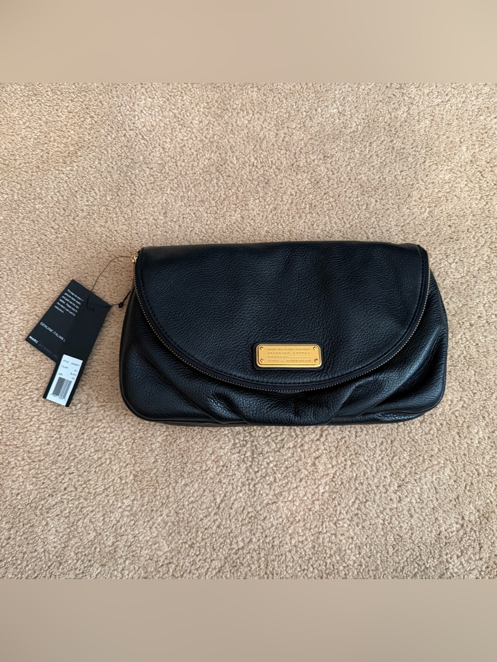Marc Jacobs Leather Fold-Over Clutch (Open to Offers)
